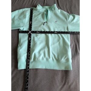 Volunteer Traditions Mint Green‎ Quarter Zip Pullover Tennessee Tri-Star Mens M